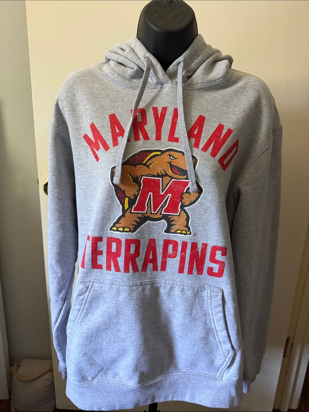 Maryland Terrapins Gray Hoodie Sweatshirt